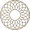 Ekena Millwork Cannes Wood Fretwork Pierced Ceiling Medallion, Birch, 32"OD x 11"ID x 3/8"T CMWP32X32X0375CNBI - alternate 5